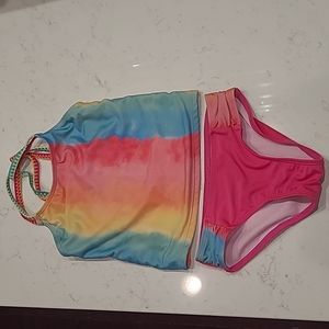 Cat & Jack 6x tankini bathing suit